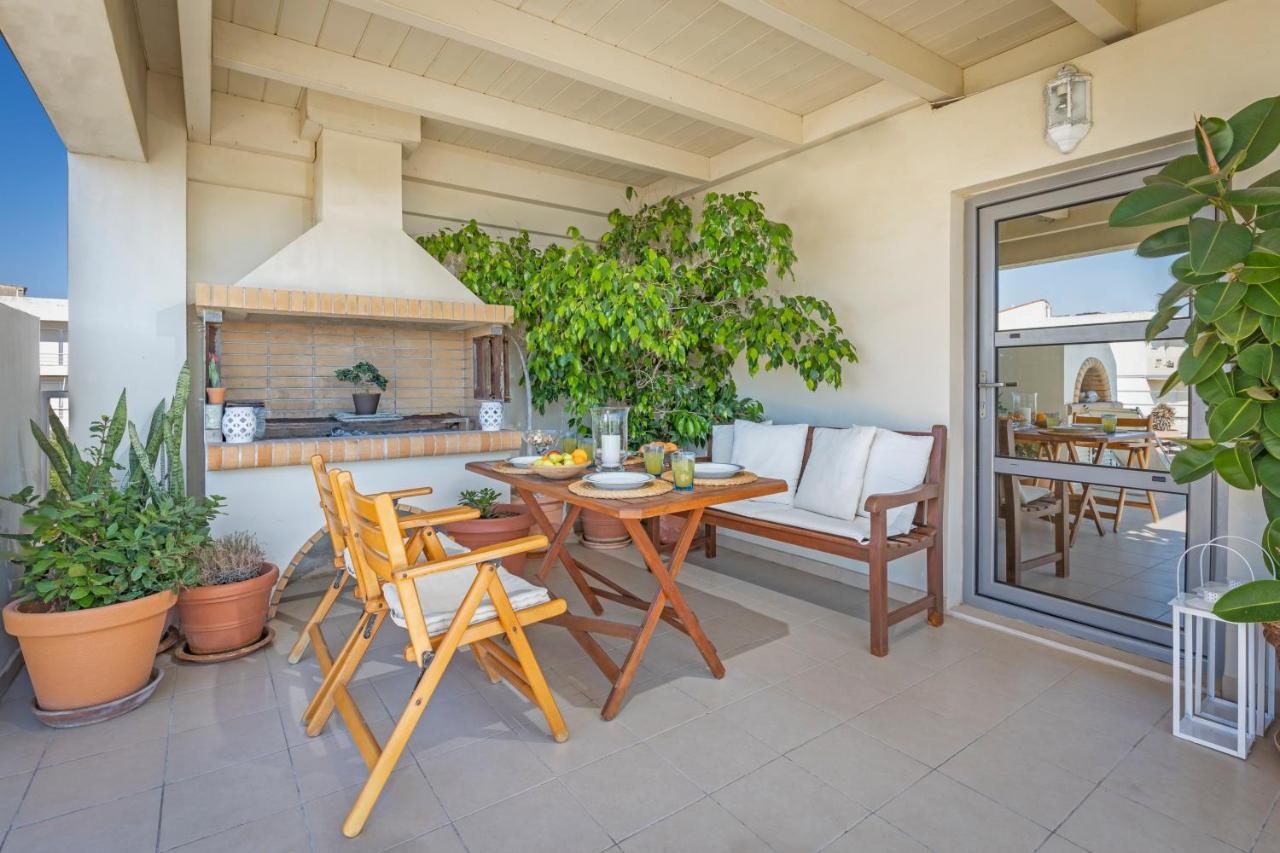 Lägenhet Sunny Penthouse,modern Amenities+aegean View *